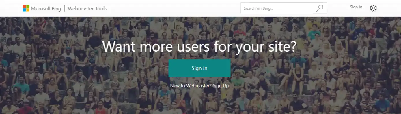 Bing Webmaster Tools
