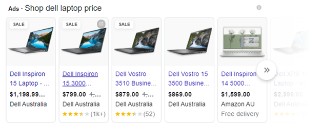 Dell Laptop Price