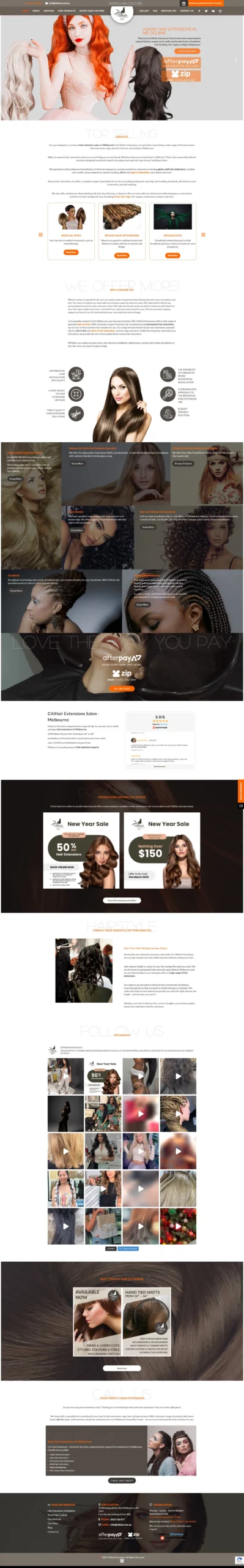 Infographics citihair
