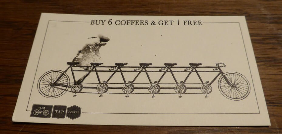coffee loyalty card
