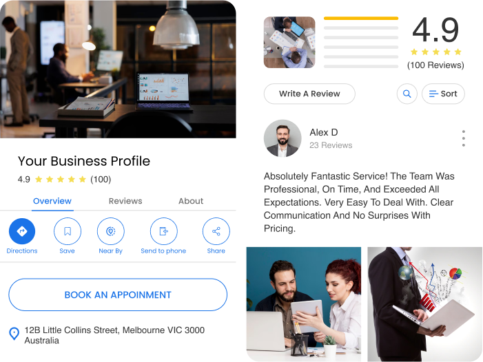 Google My Business Optimisation services